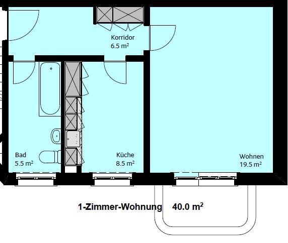 1 room apartment, photo 4 of 4
