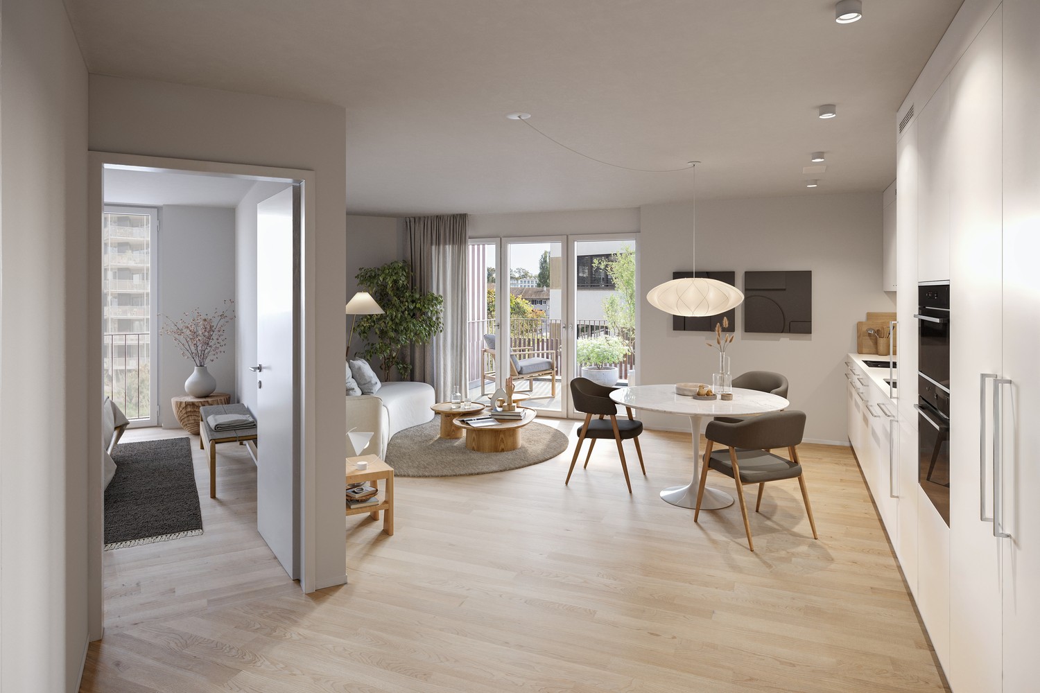 2 ½ rooms apartment