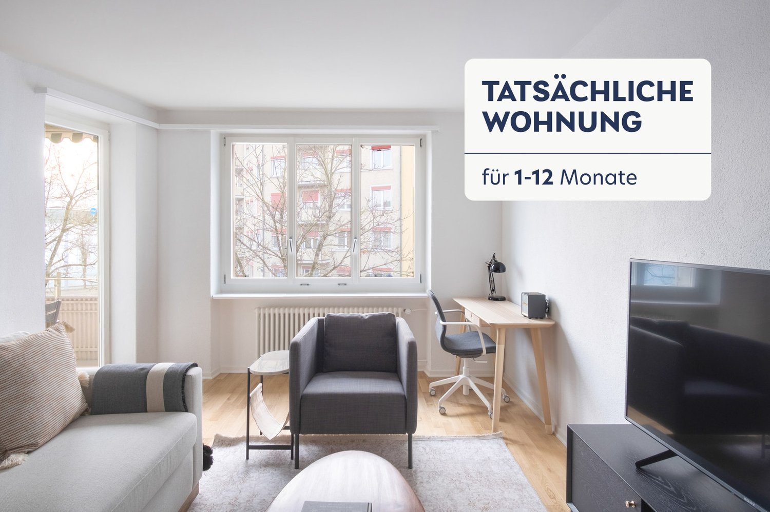 3 ½ rooms furnished flat, photo 1 of 10