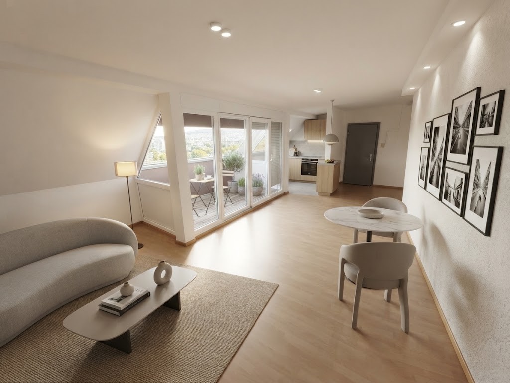 3 rooms apartment, photo 2 of 9
