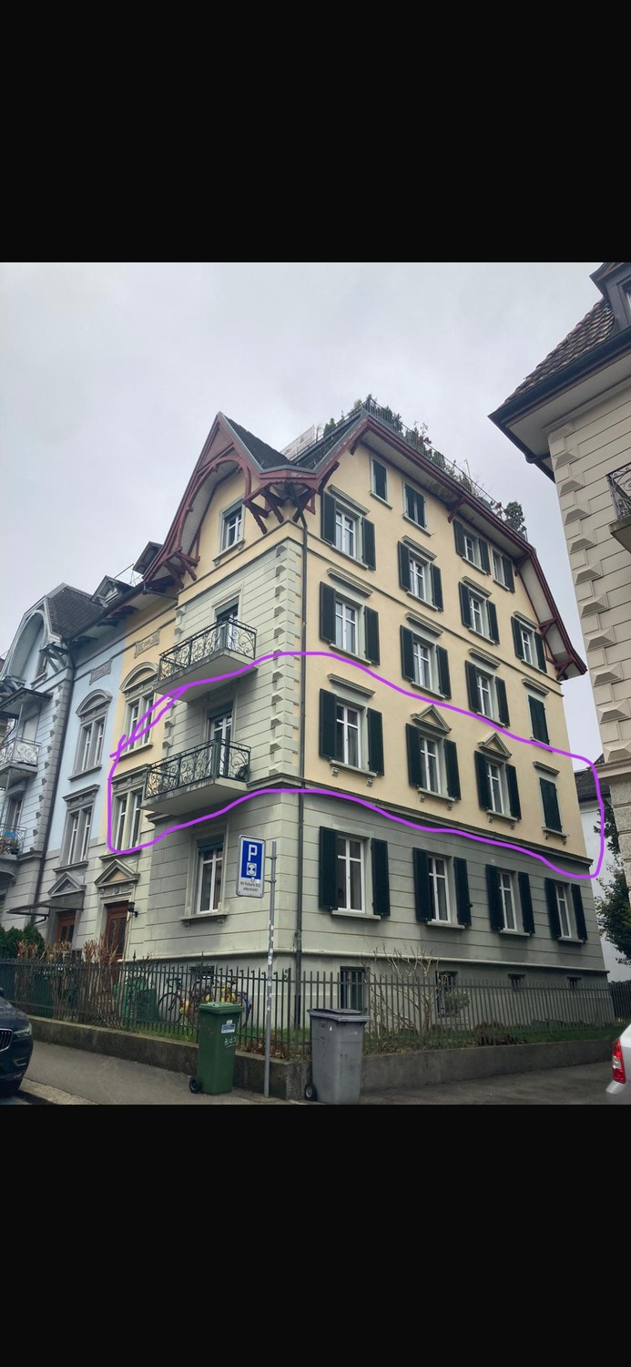 Chambre dans un appartement partagé