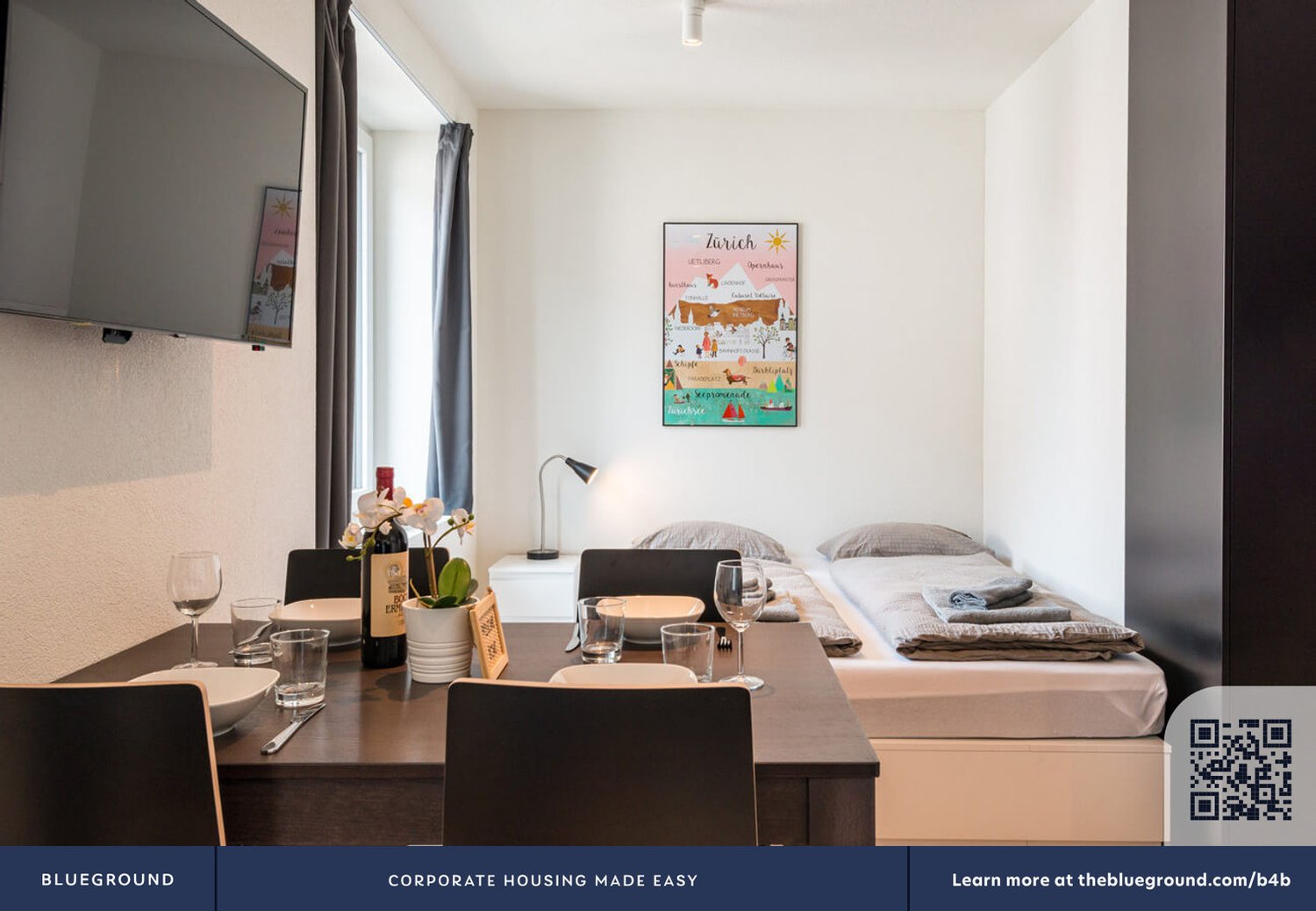 1 room furnished flat, photo 4 of 10