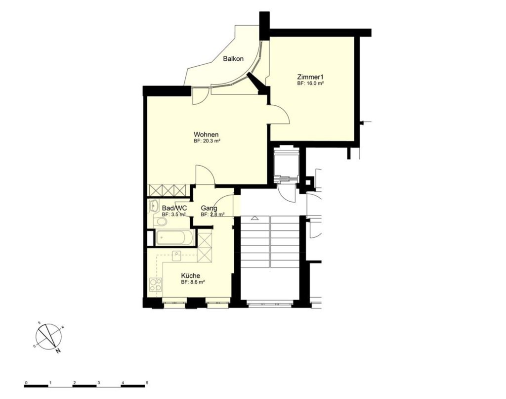 2 rooms apartment, photo 1 of 8