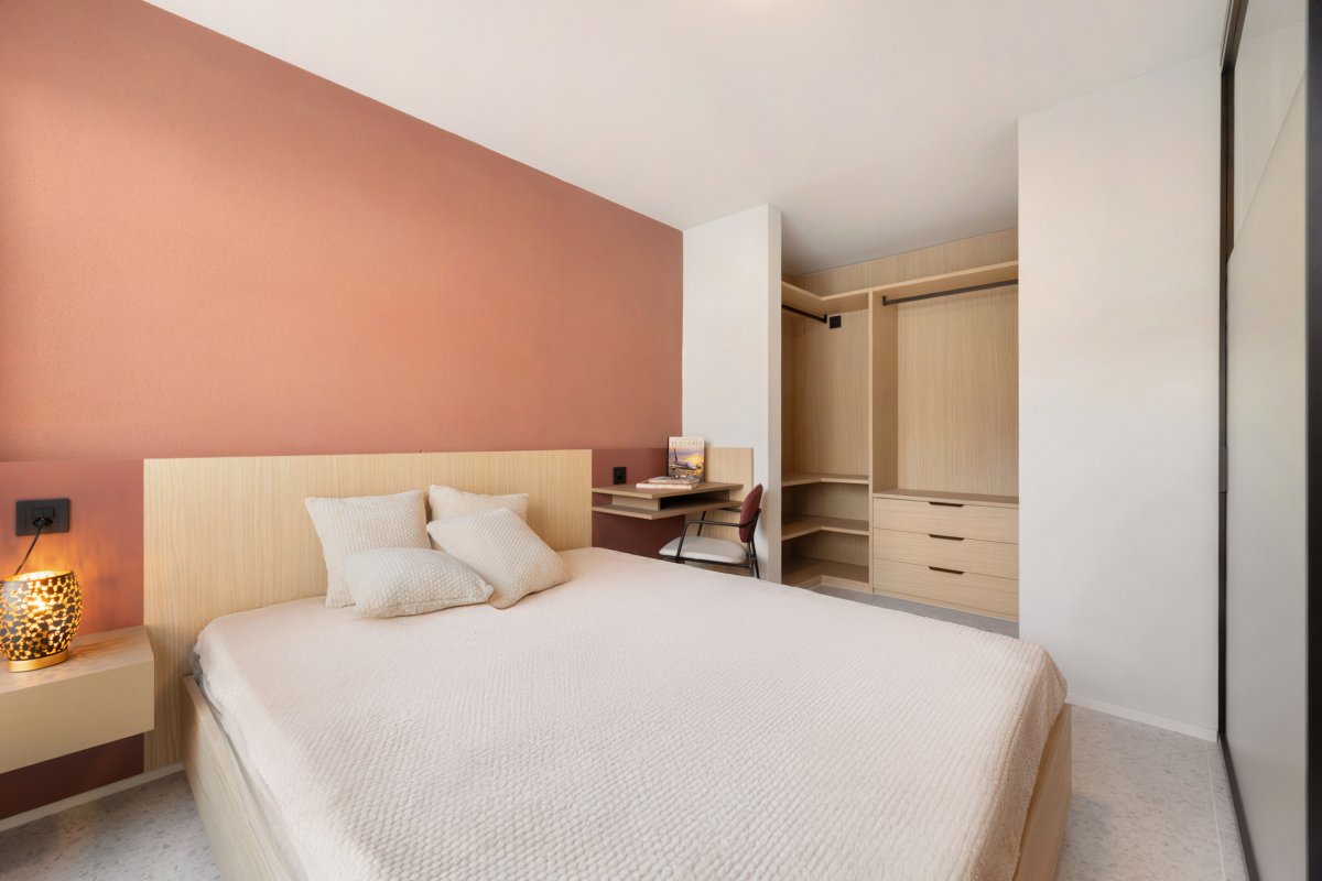 2 rooms furnished flat