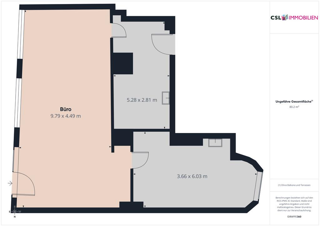 77m² shop
