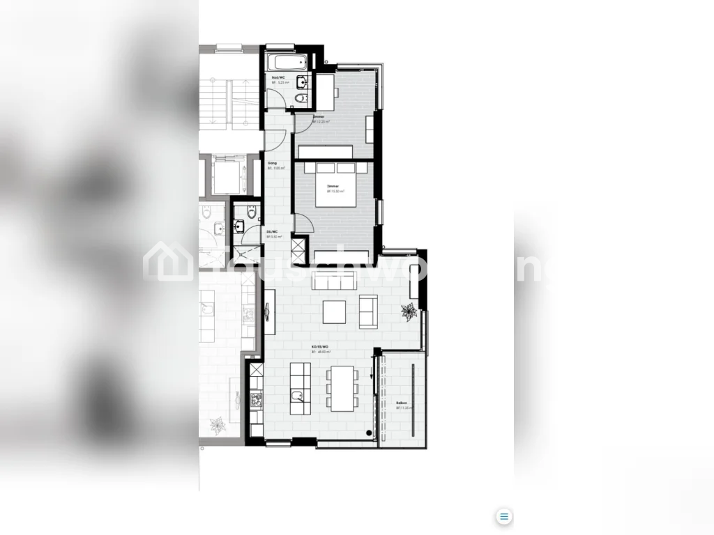 3 ½ rooms apartment, photo 2 of 2