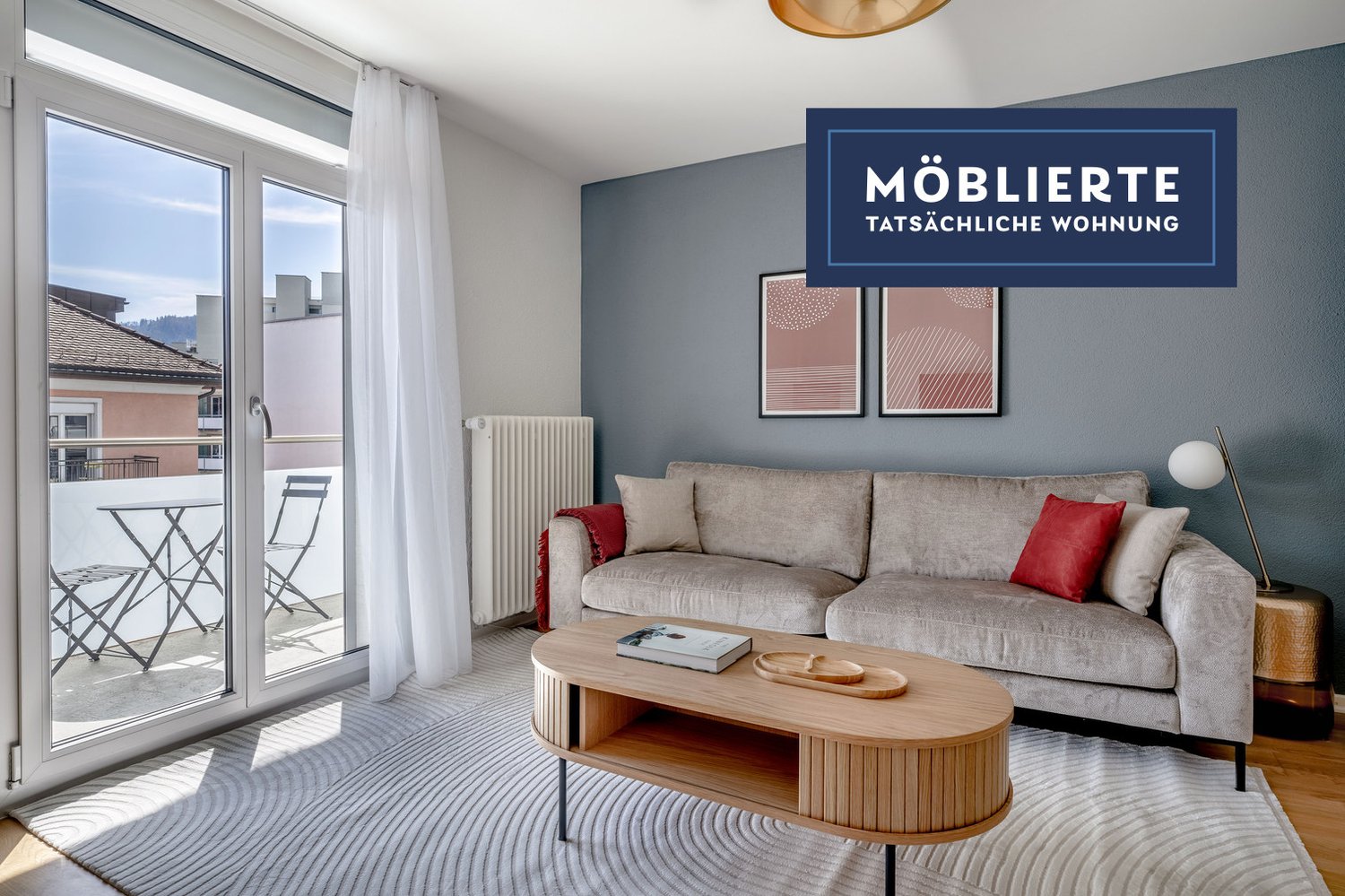 3 ½ pièces appartement meublé