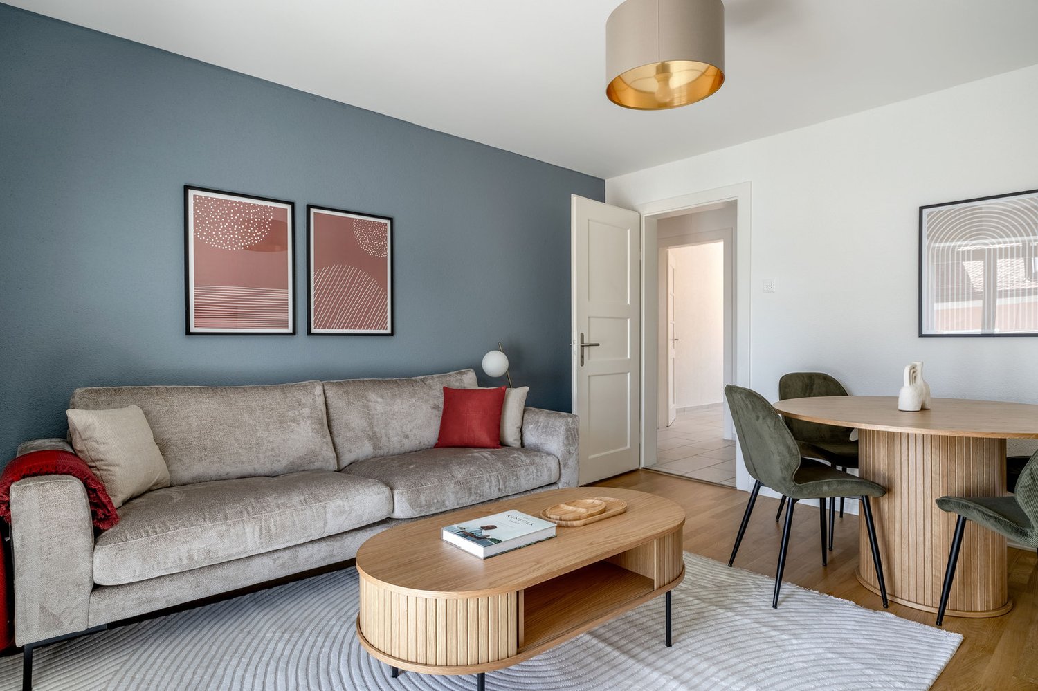 3 ½ pièces appartement meublé