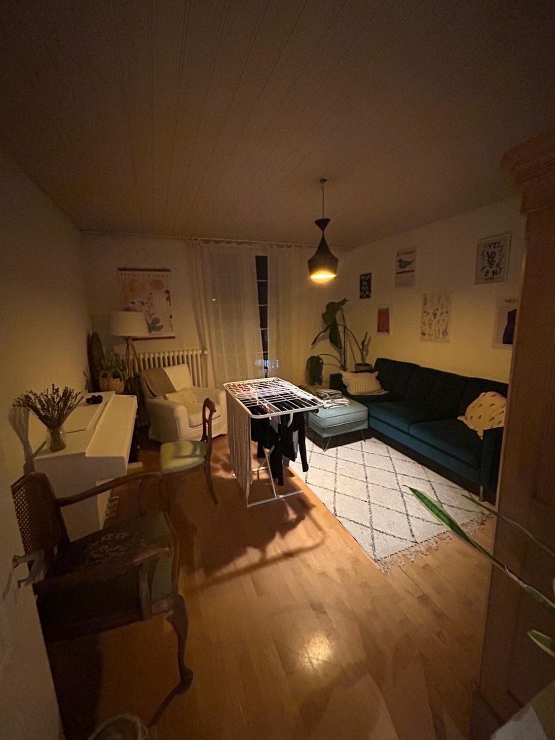 Chambre dans un appartement partagé
