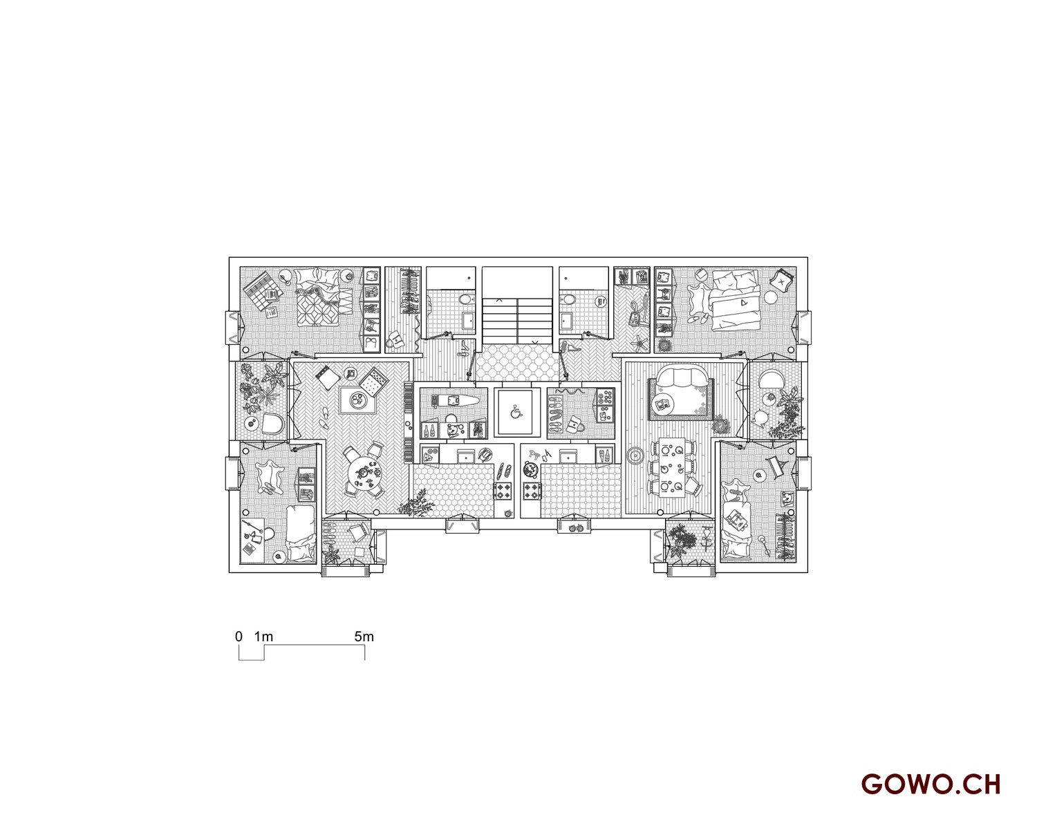 3 ½ rooms apartment