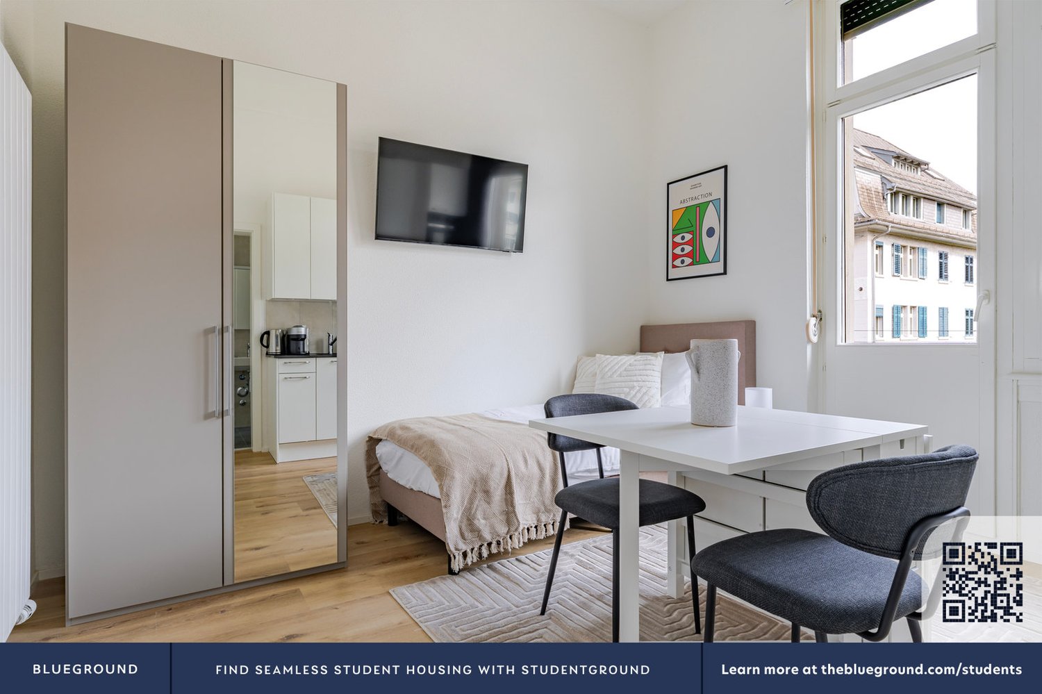 1 ½ rooms furnished flat