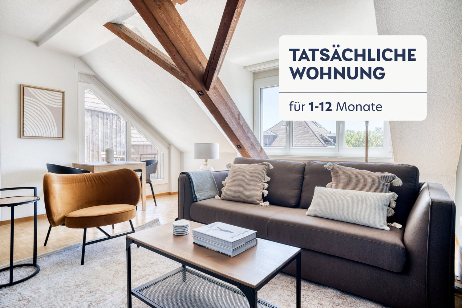 2 ½ rooms furnished flat