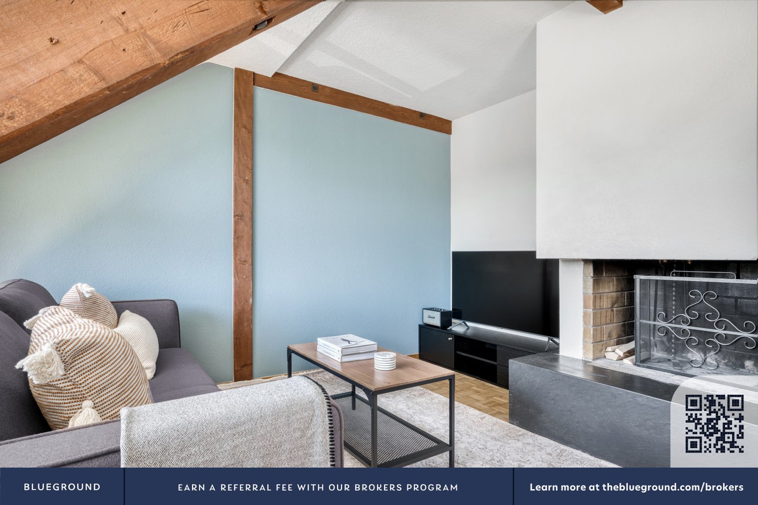 2 ½ rooms furnished flat