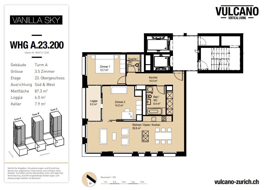 2 ½ rooms apartment, photo 9 of 9