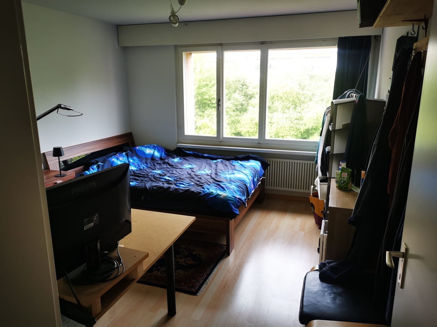 Chambre dans un appartement partagé
