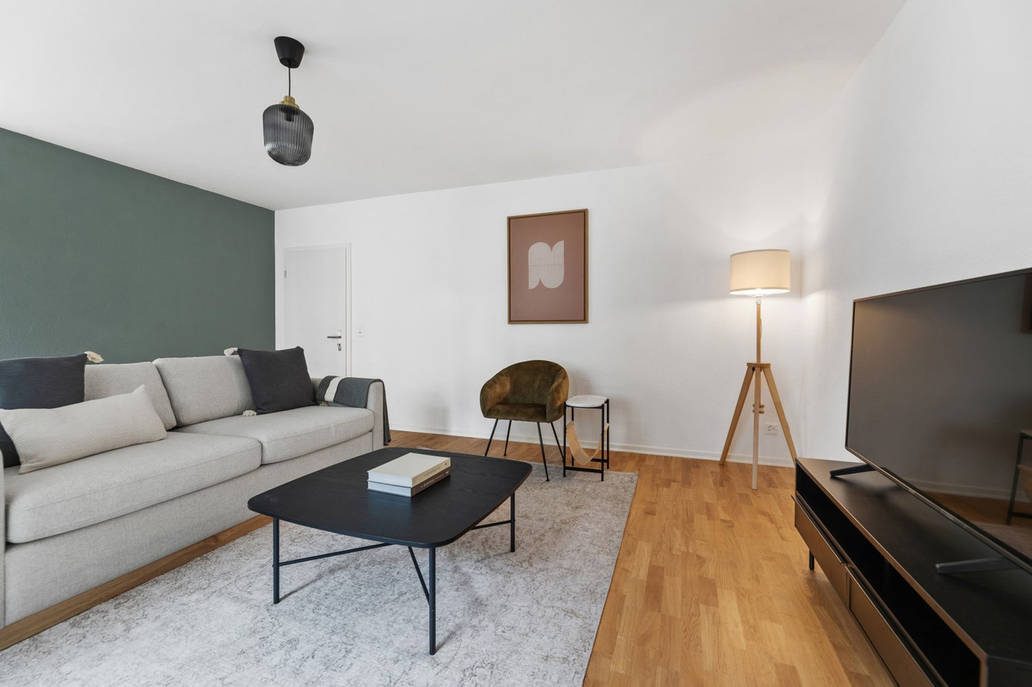 3 ½ rooms furnished flat
