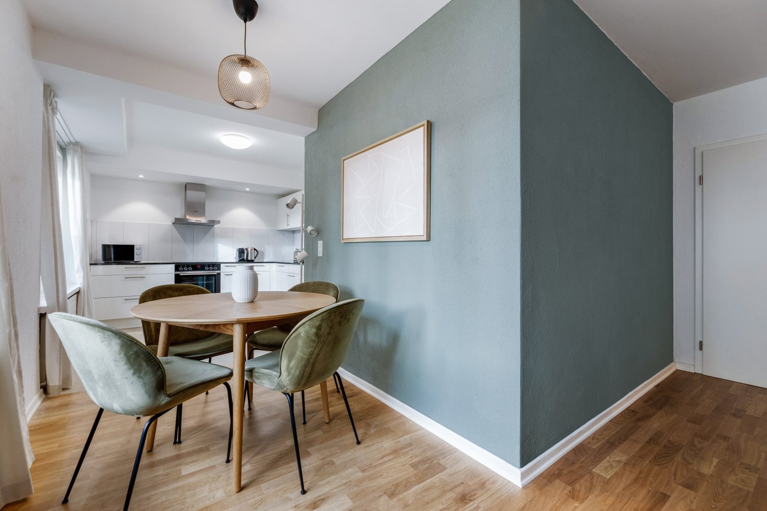 3 ½ rooms furnished flat