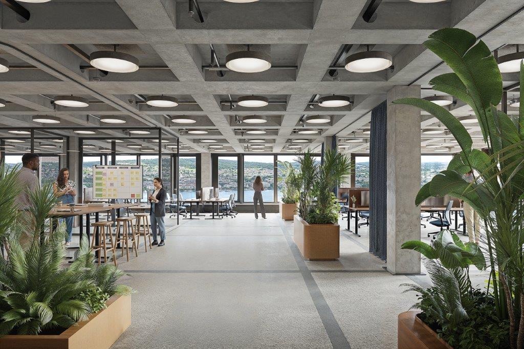 3000m² office