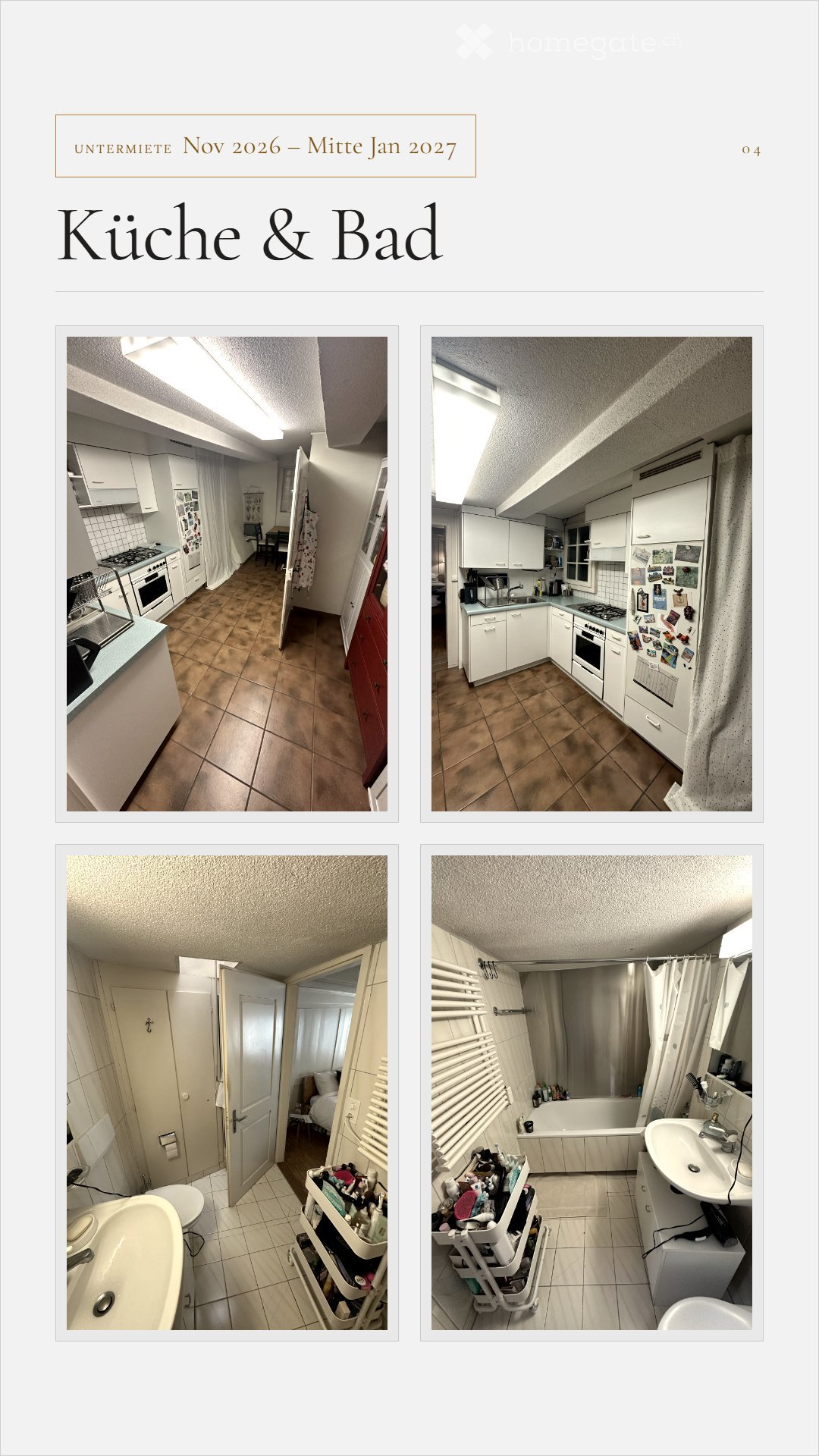 3 rooms apartment