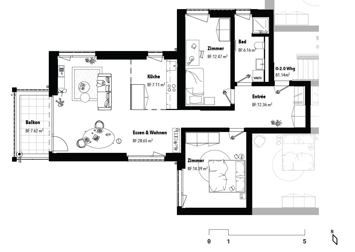 3 ½ rooms apartment, photo 3 of 10