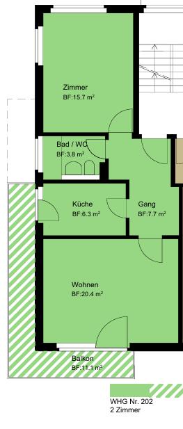 2 rooms apartment, photo 8 of 8