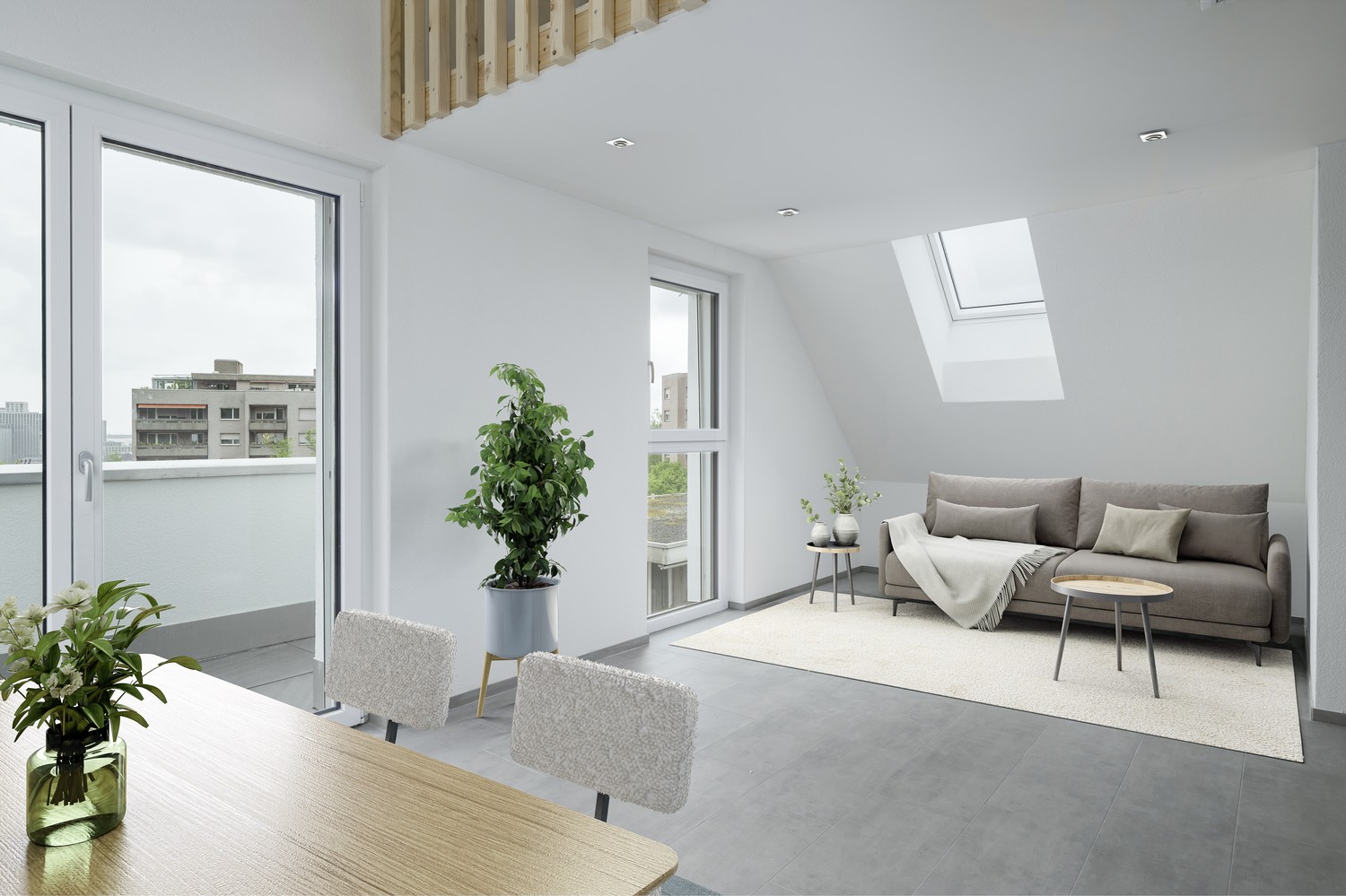1 ½ rooms apartment