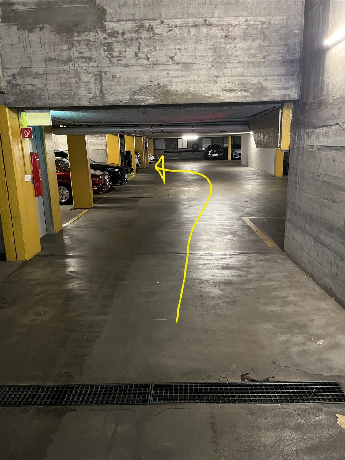 Underground slot