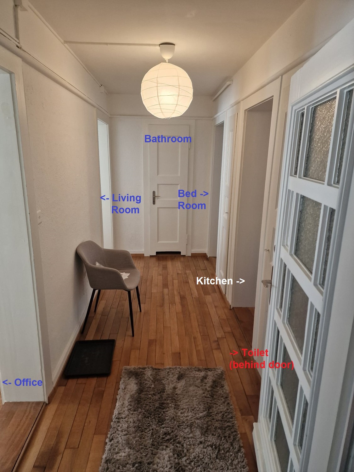 3 rooms apartment