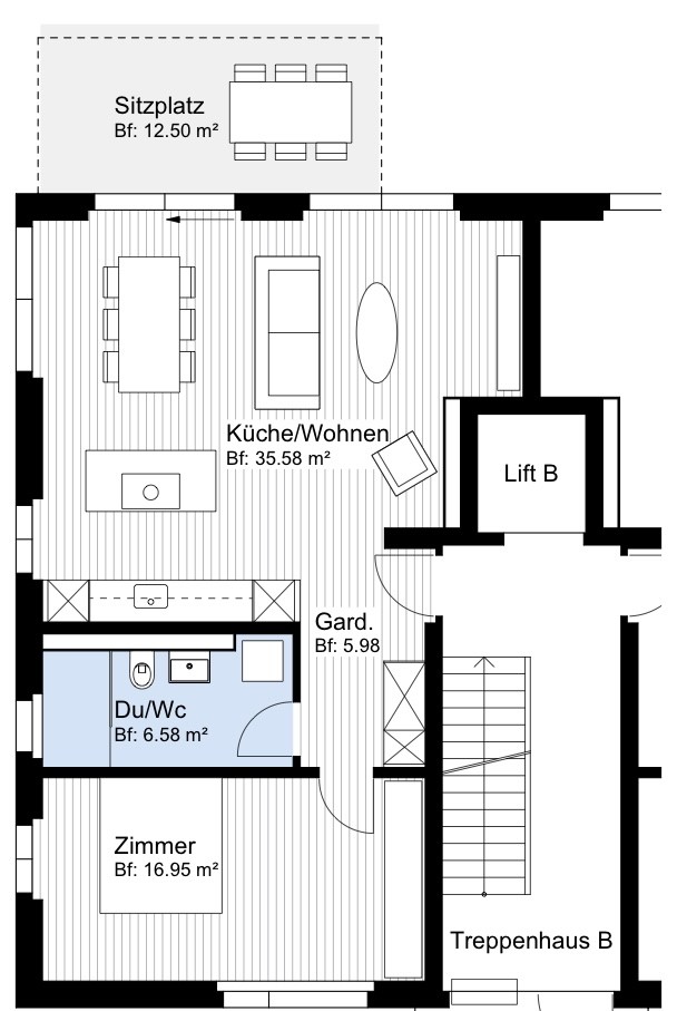 2 ½ rooms apartment, photo 1 of 8