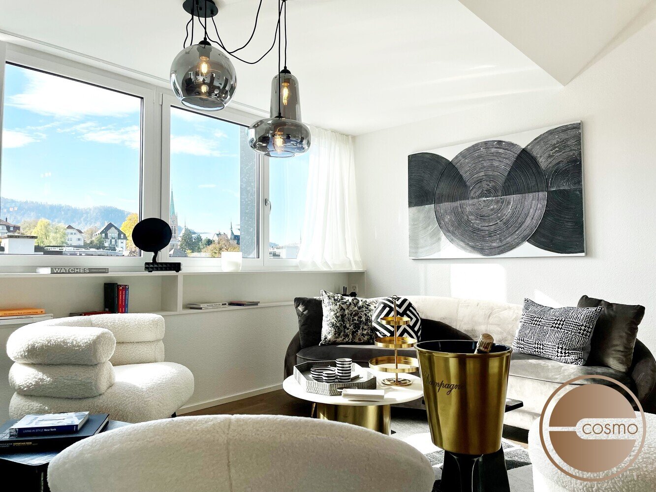 3 ½ rooms furnished flat