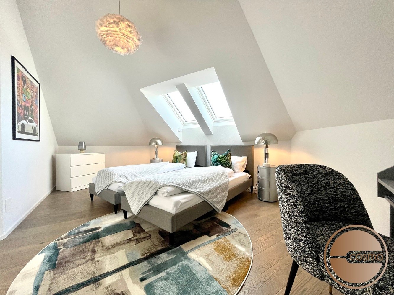 3 ½ rooms furnished flat