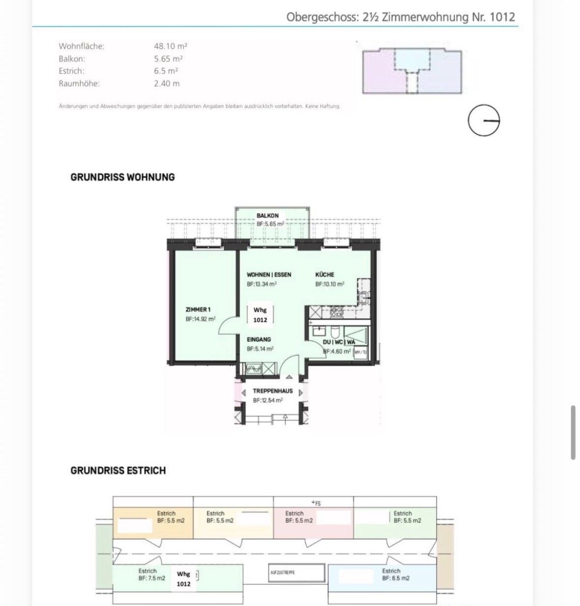 3 ½ rooms apartment, photo 6 of 6