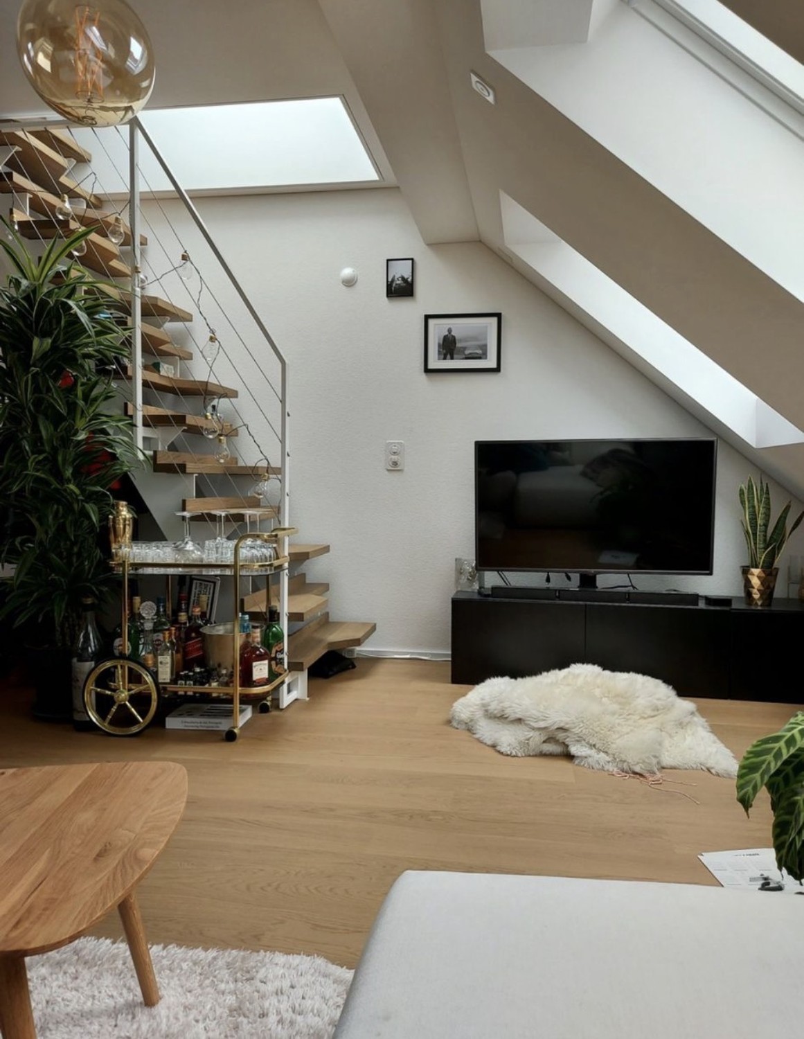 2 rooms roof flat