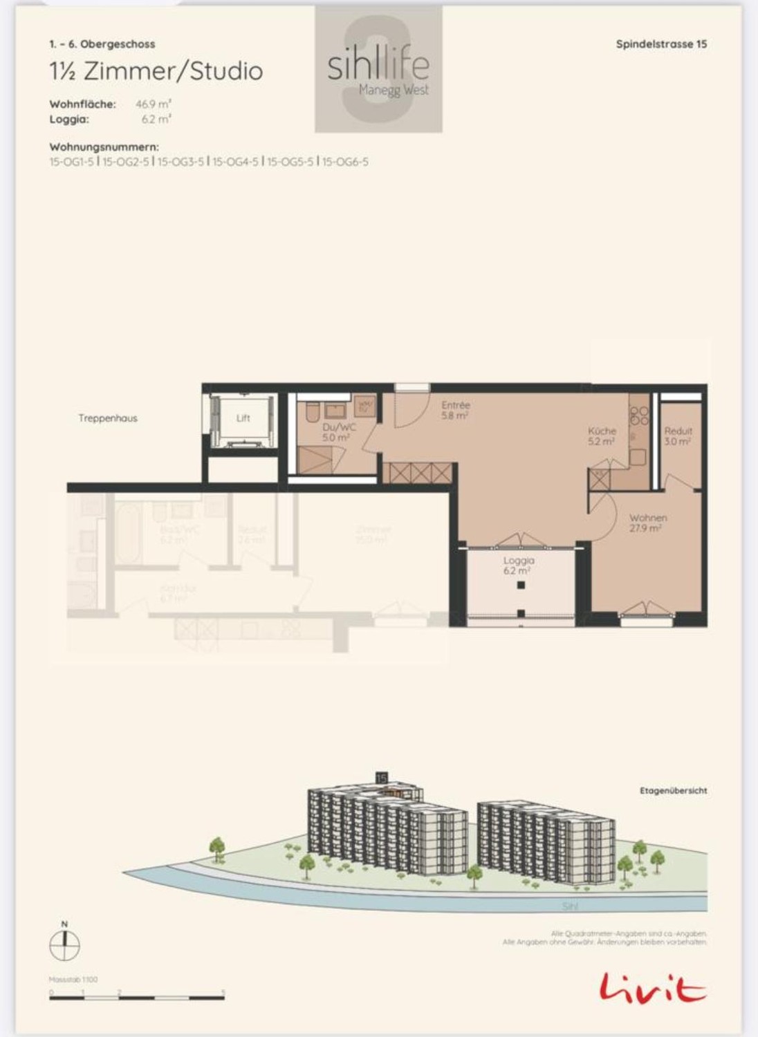 1 ½ rooms apartment, photo 8 of 9