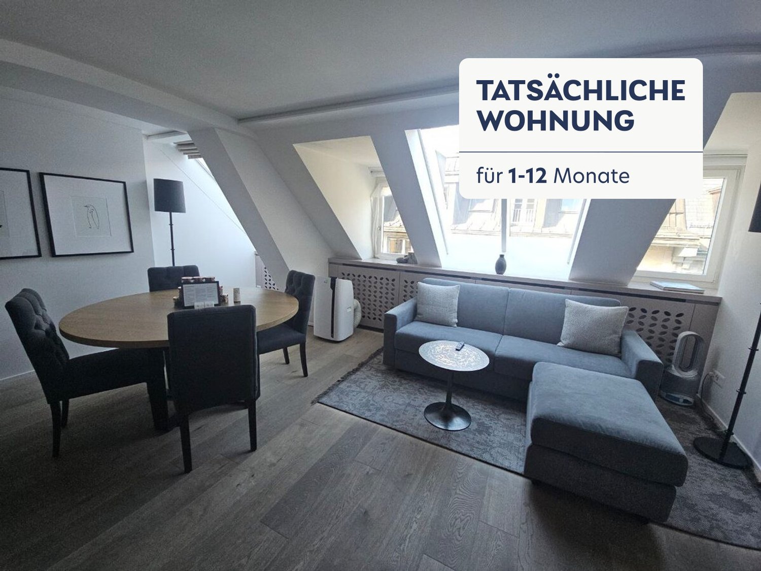 2 rooms furnished flat