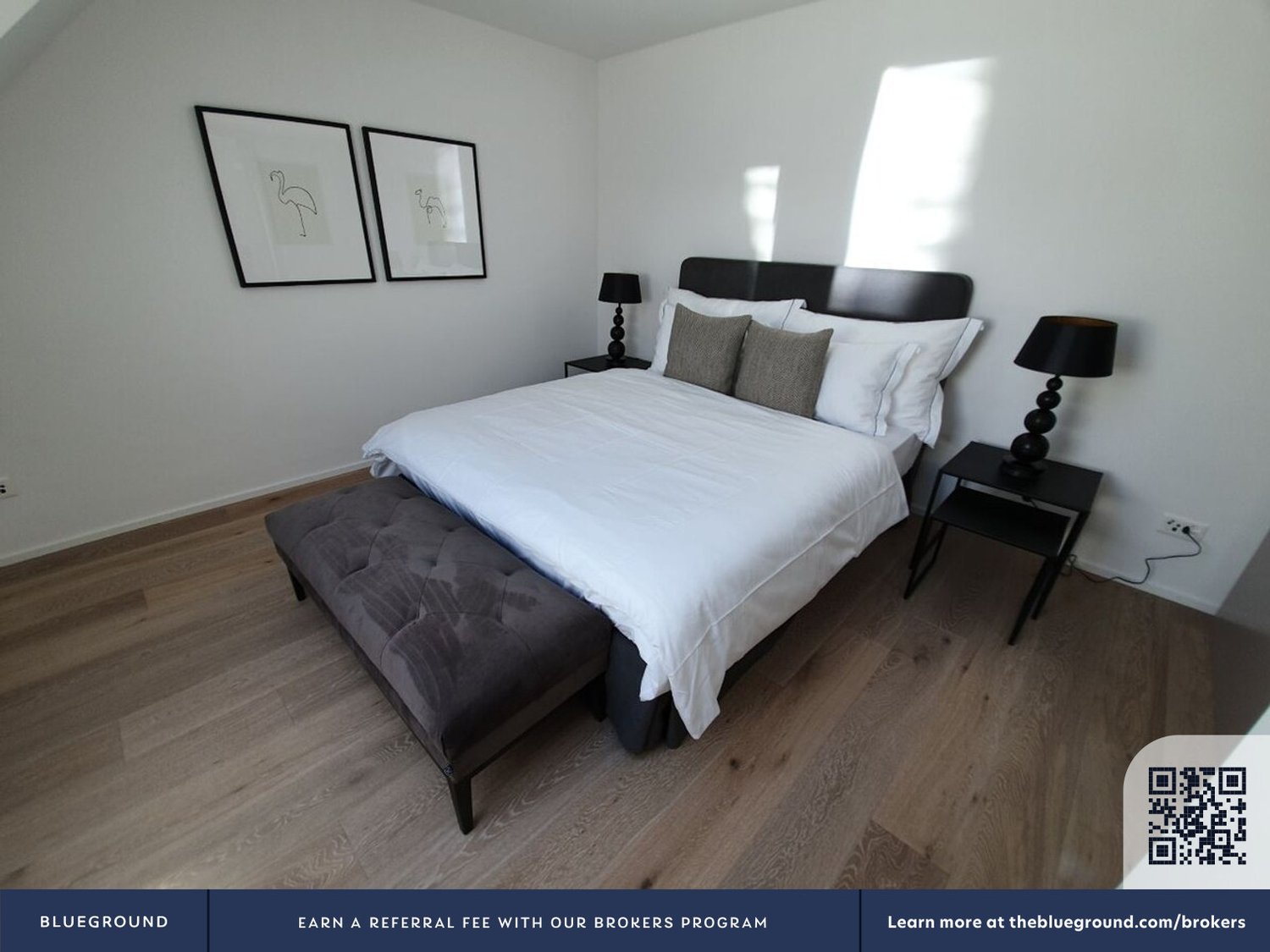 2 rooms furnished flat