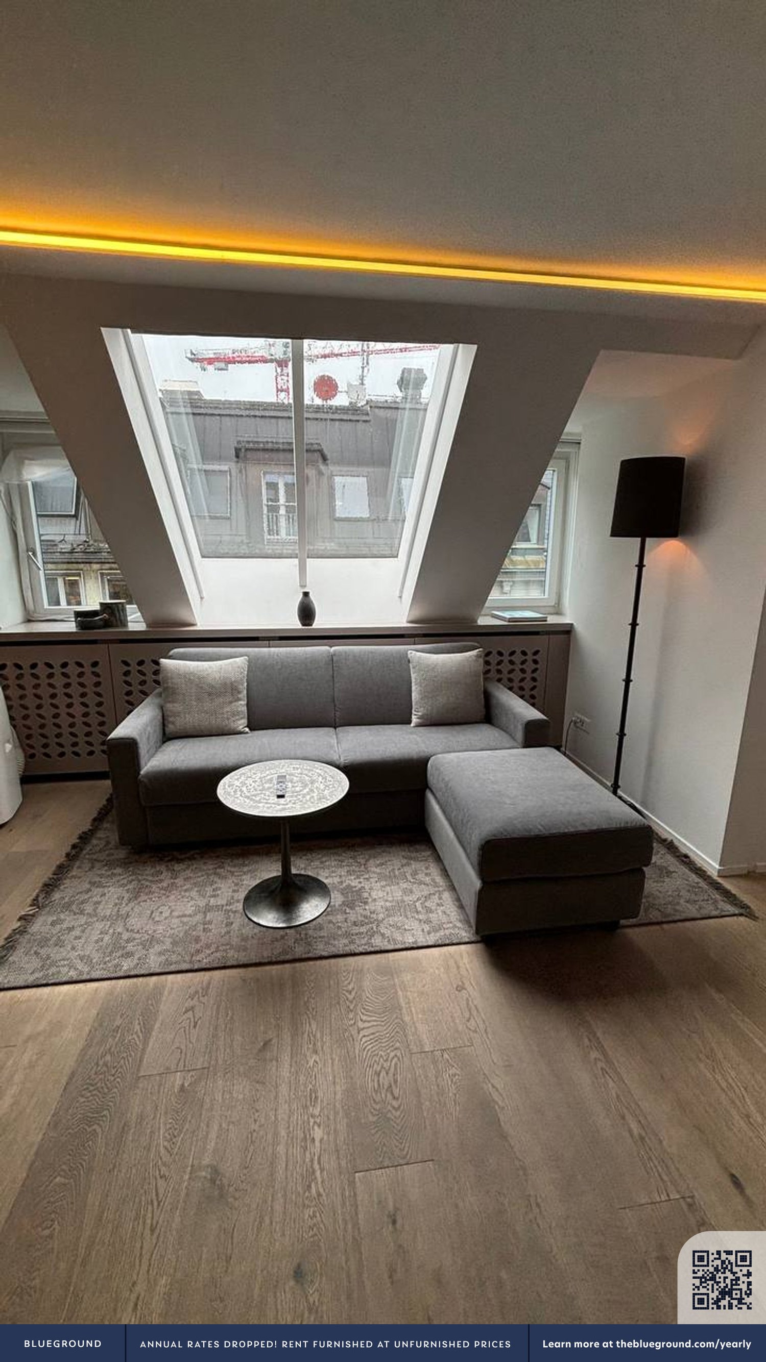 2 rooms furnished flat