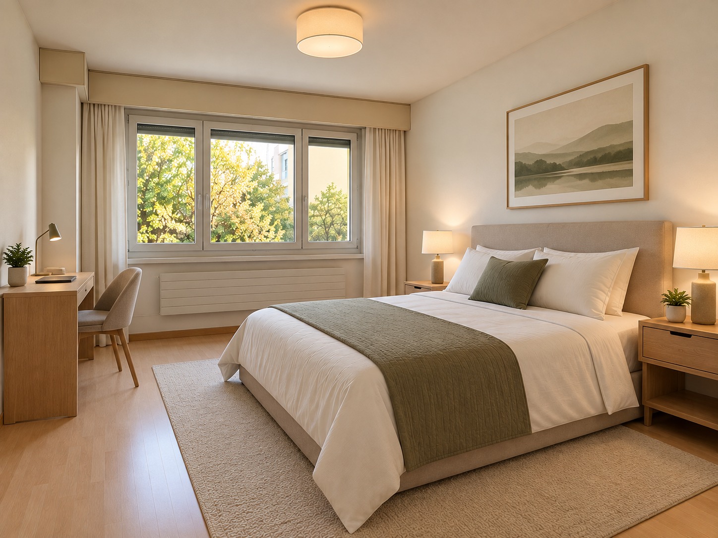 3 ½ rooms furnished flat