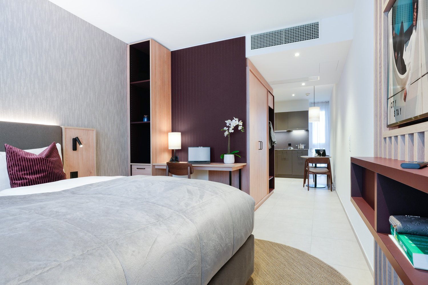 1 room furnished flat