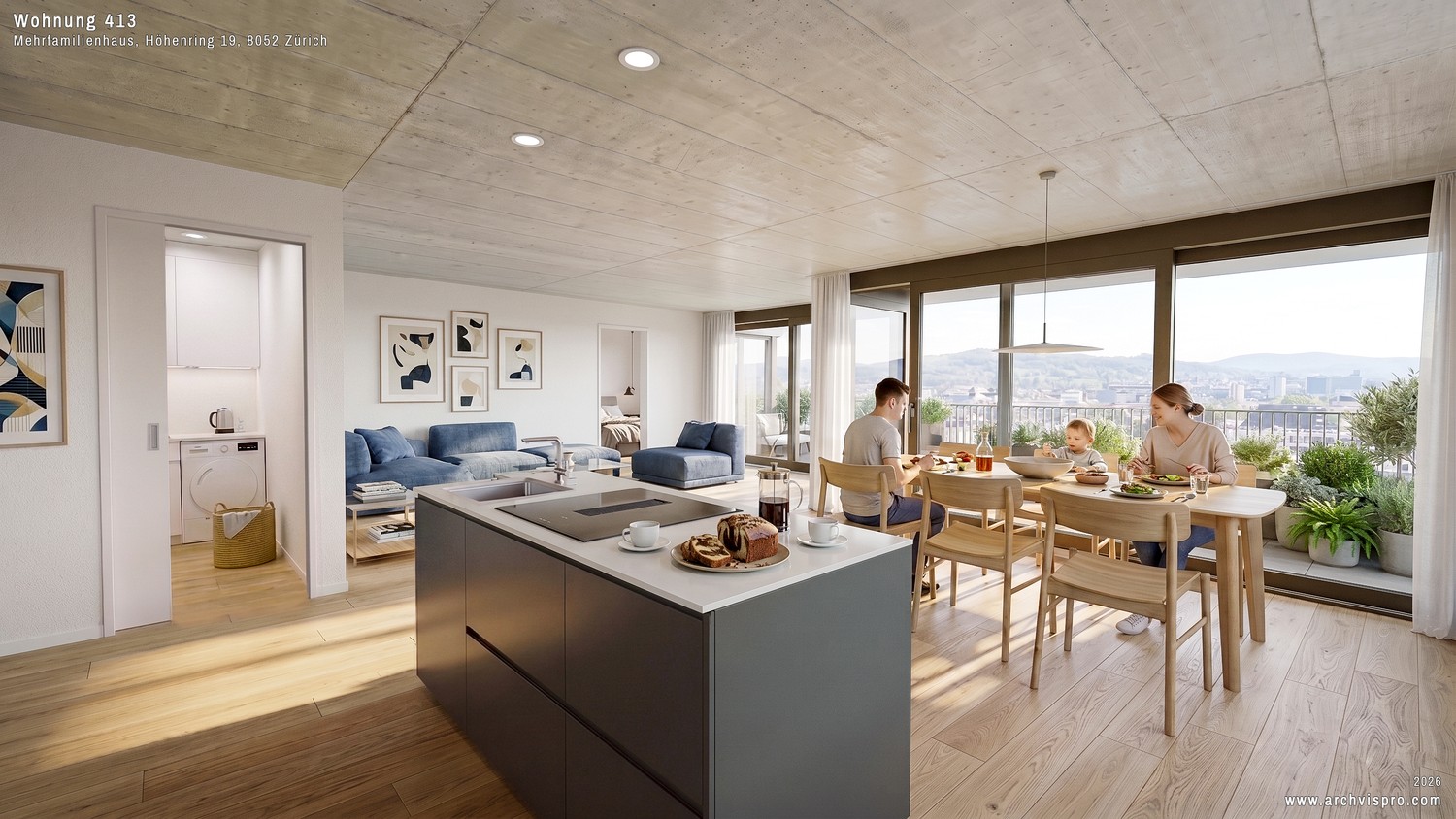 4 ½ rooms apartment