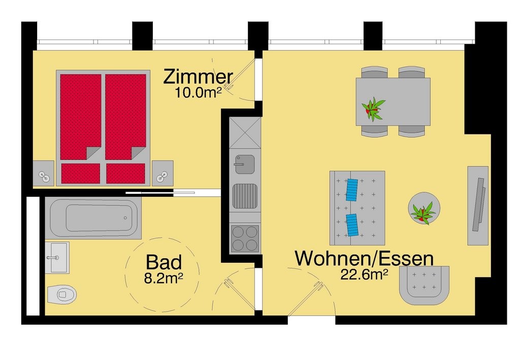 3 ½ rooms apartment, photo 5 of 5