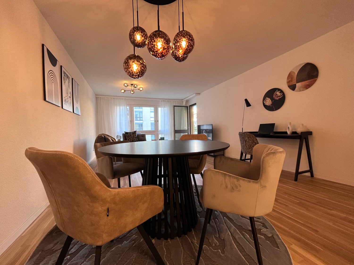2 ½ rooms furnished flat