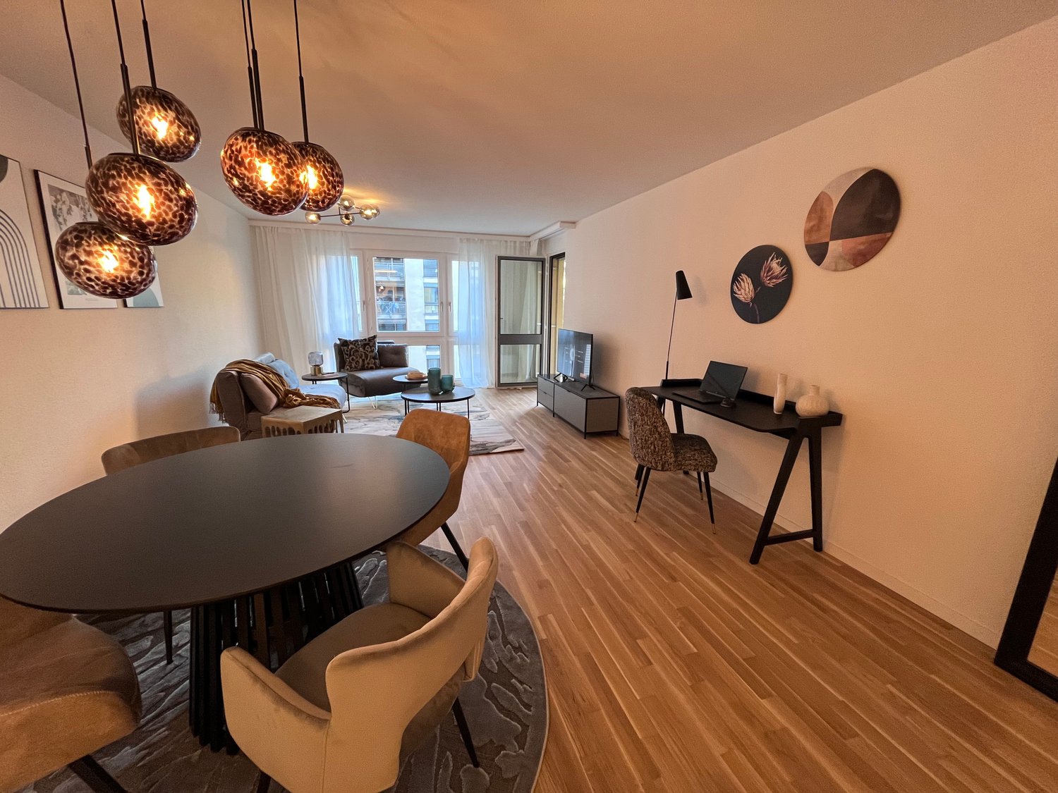 2 ½ rooms furnished flat