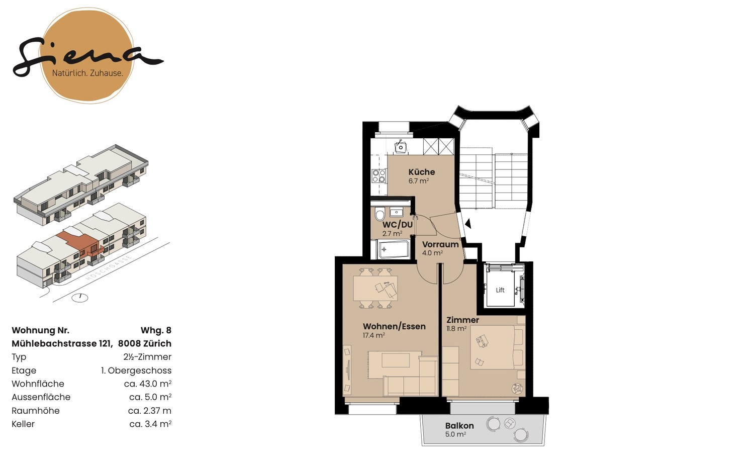 3 ½ rooms apartment, photo 8 of 8
