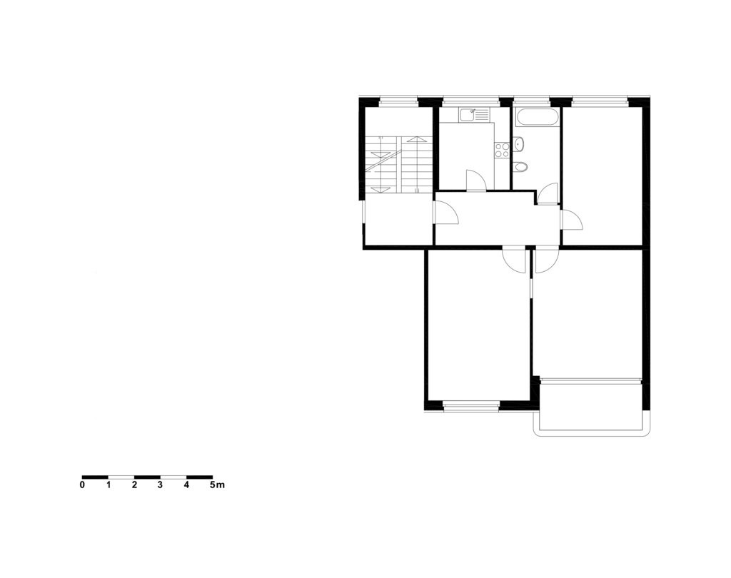 3 rooms apartment
