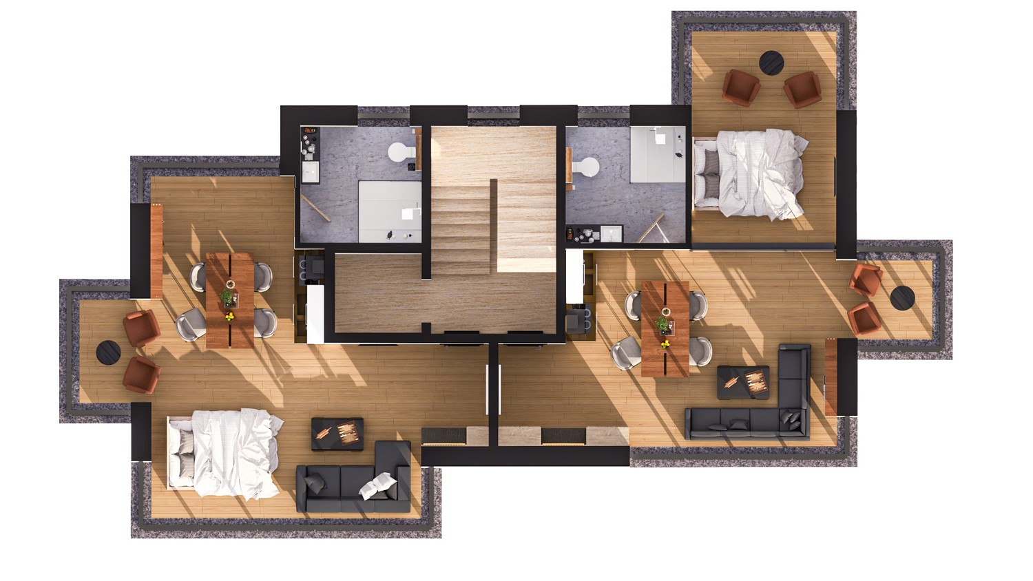 2 ½ rooms apartment