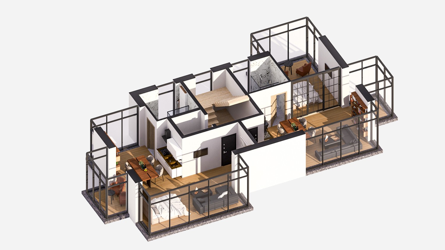 2 ½ rooms apartment