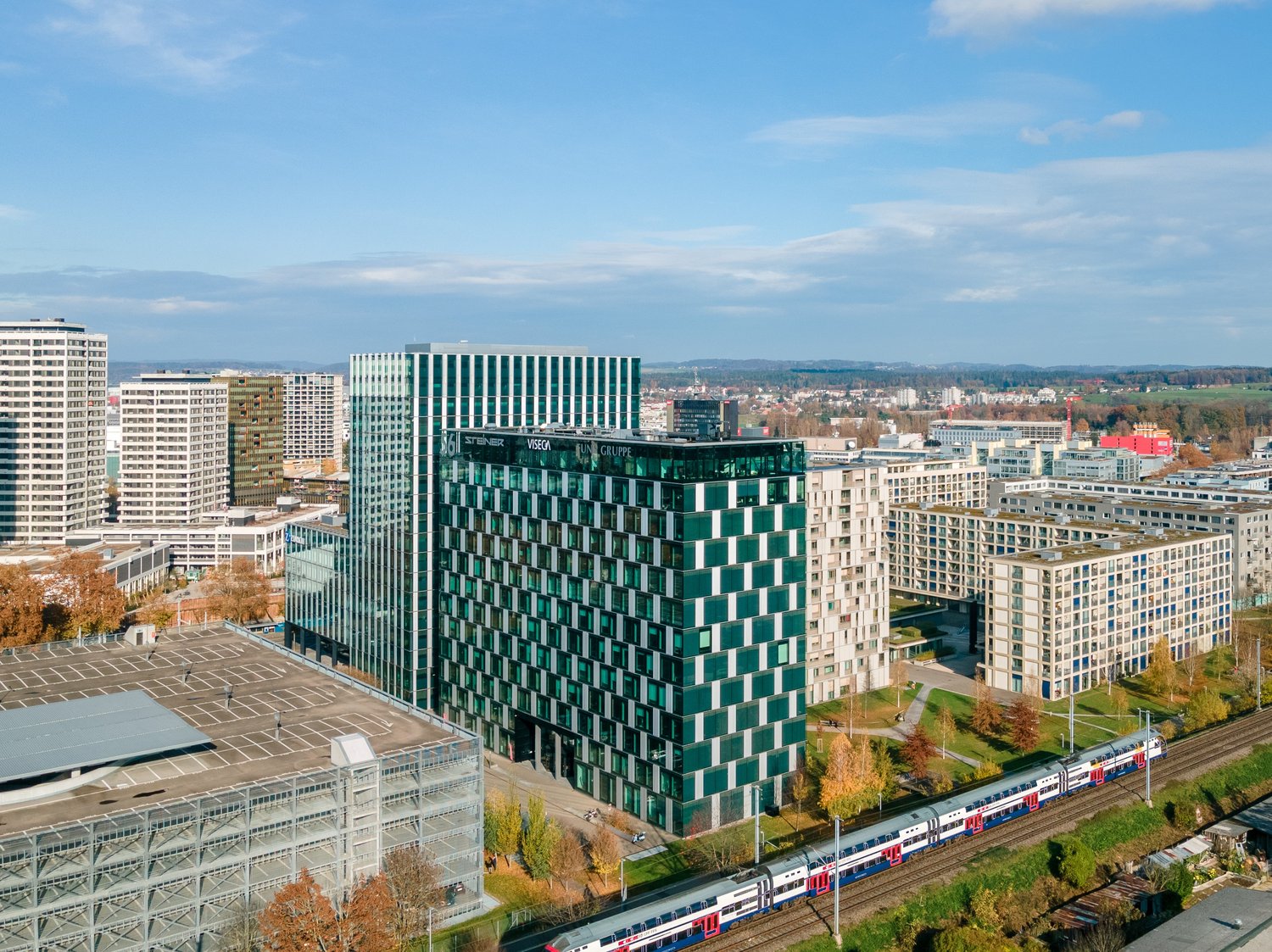 1206m² office