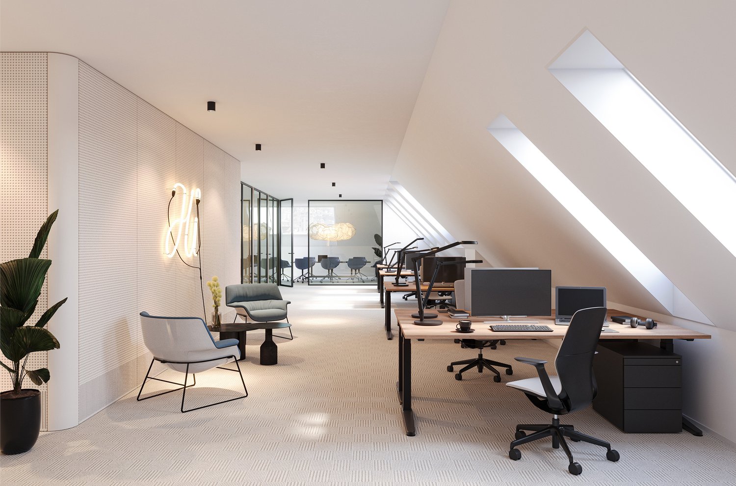467m² office