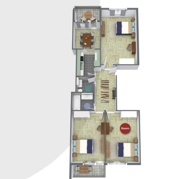 Room in a shared flat, photo 1 of 3